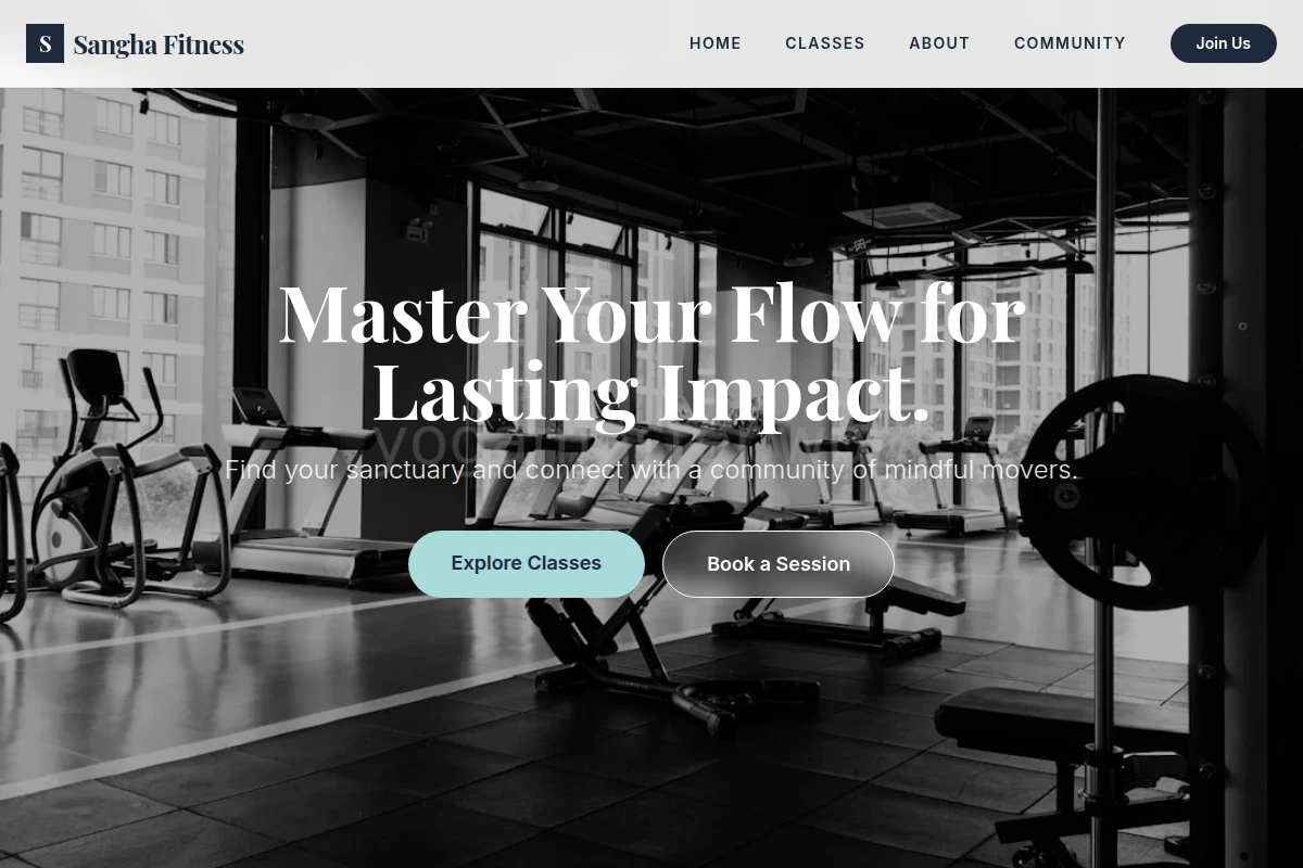 Sangha Fitness Studio