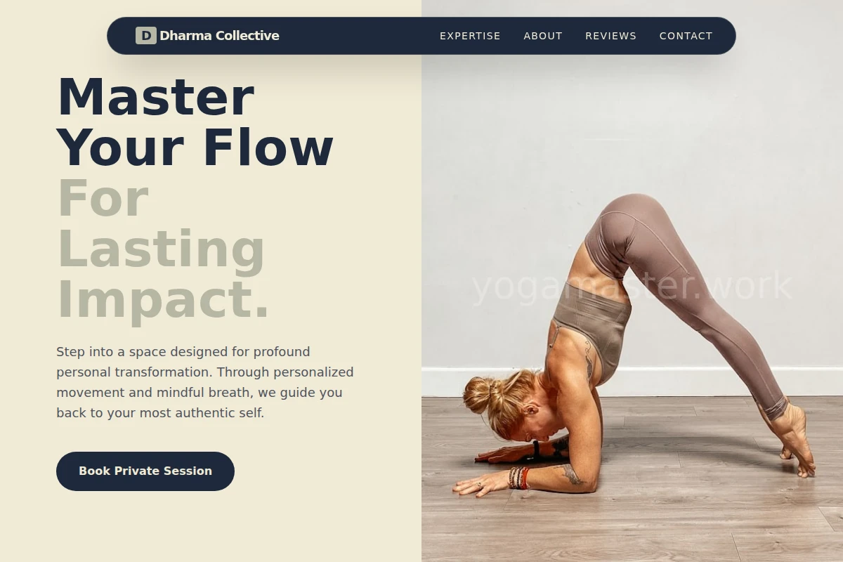 Dharma Yoga Teacher